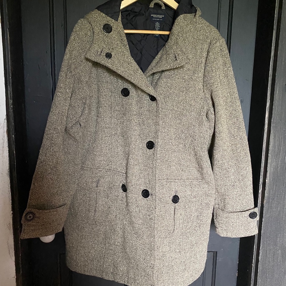 American Eagle Long Wool Coat